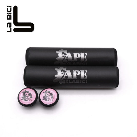 La Bici APE Foam Grips - Black