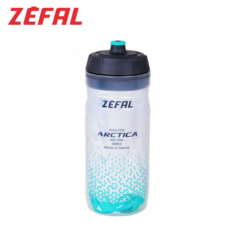 Zefal Arctica 55 Insulated 550ml Water Bottle for Bikes - Green