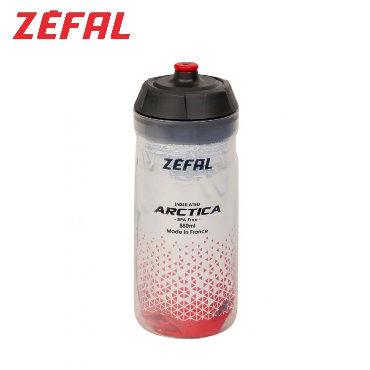 Zefal Arctica 55 Insulated 550ml Water Bottle for Bikes - Red