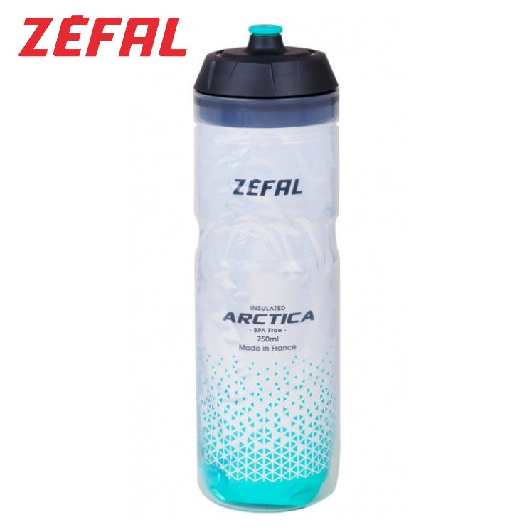 Zefal Arctica 75 Insulated 750ml Water Bottle for Bikes - Green