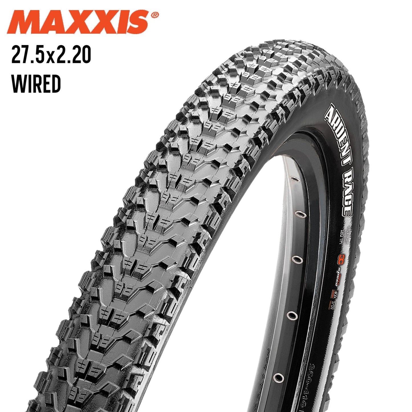 Maxxis Ardent Race XC MTB Tire 27.5 Wire - Black