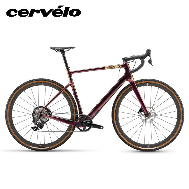 Cervelo Aspero Carbon Gravel Bike SRAM Rival Electronic AXS eTap XPLR - Purple Sunset