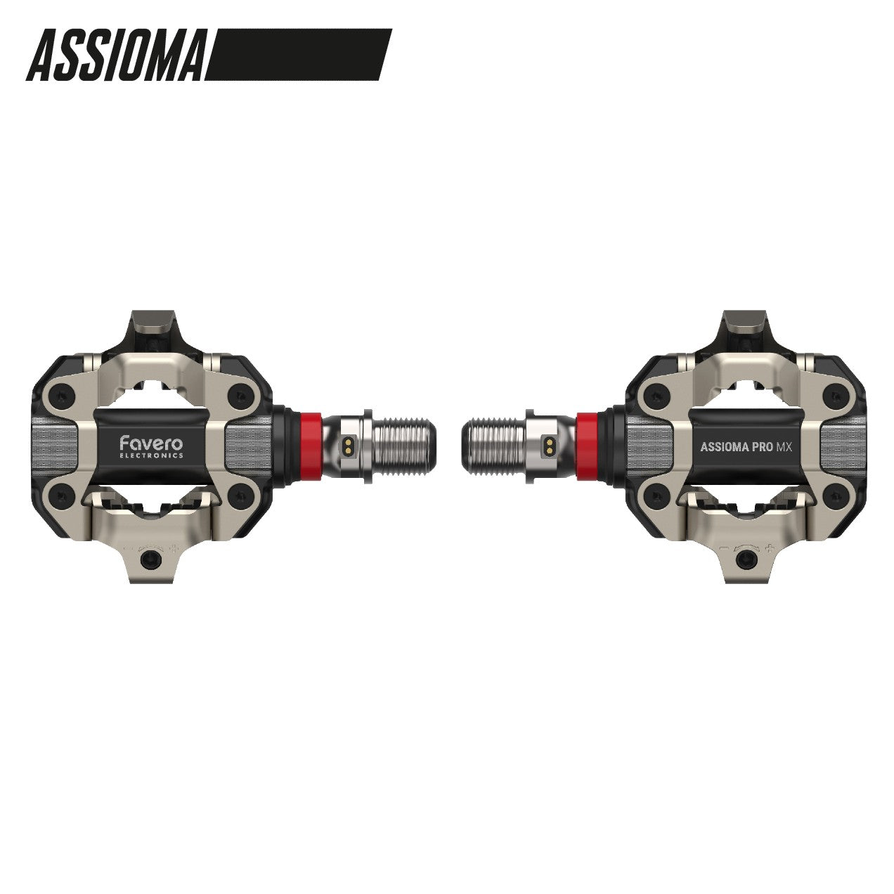 Favero Assioma PRO MX-2 Dual Sided SPD Power Meter Pedal for Gravel / MTB