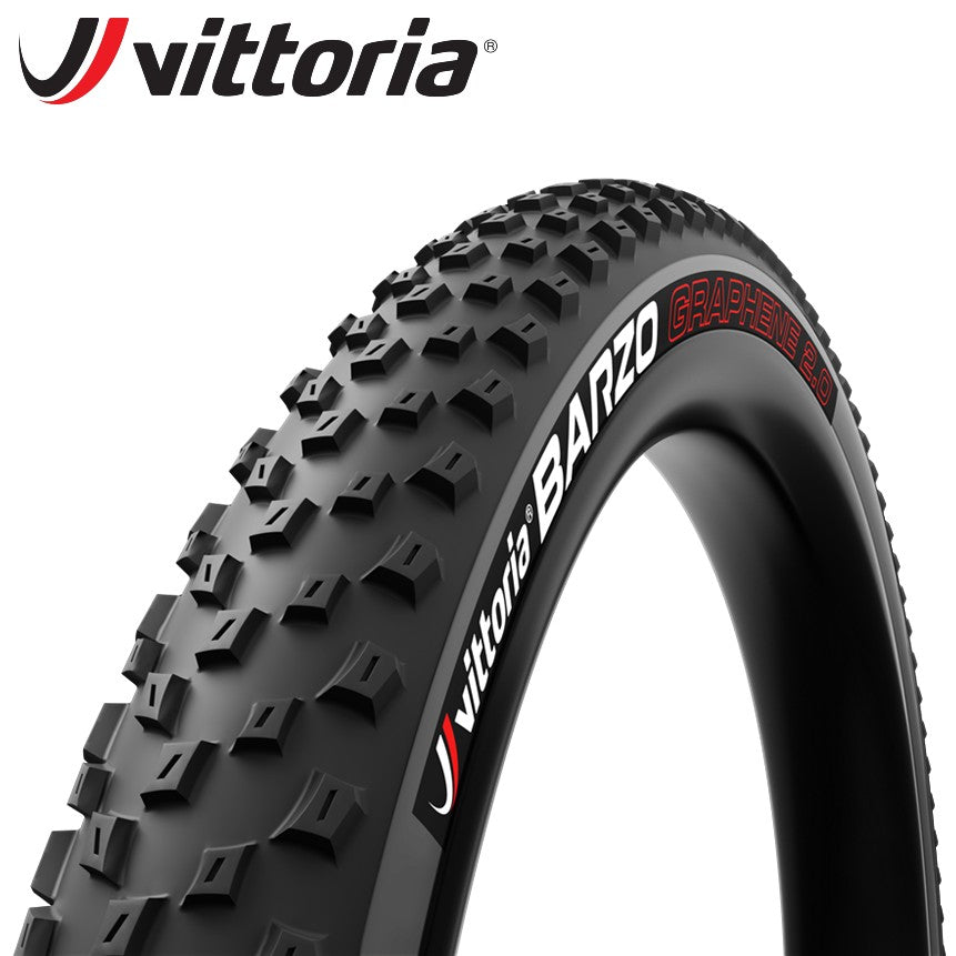 Vittoria Barzo MTB All-Rounder / XC Tire 27.5 Tubeless TNT - Anthricite / Black