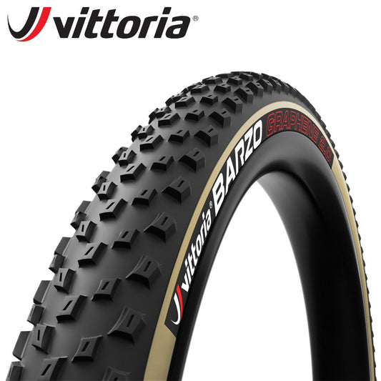 Vittoria Barzo MTB All-Rounder / XC Tire 29er Tubeless TLR - Tan Wall