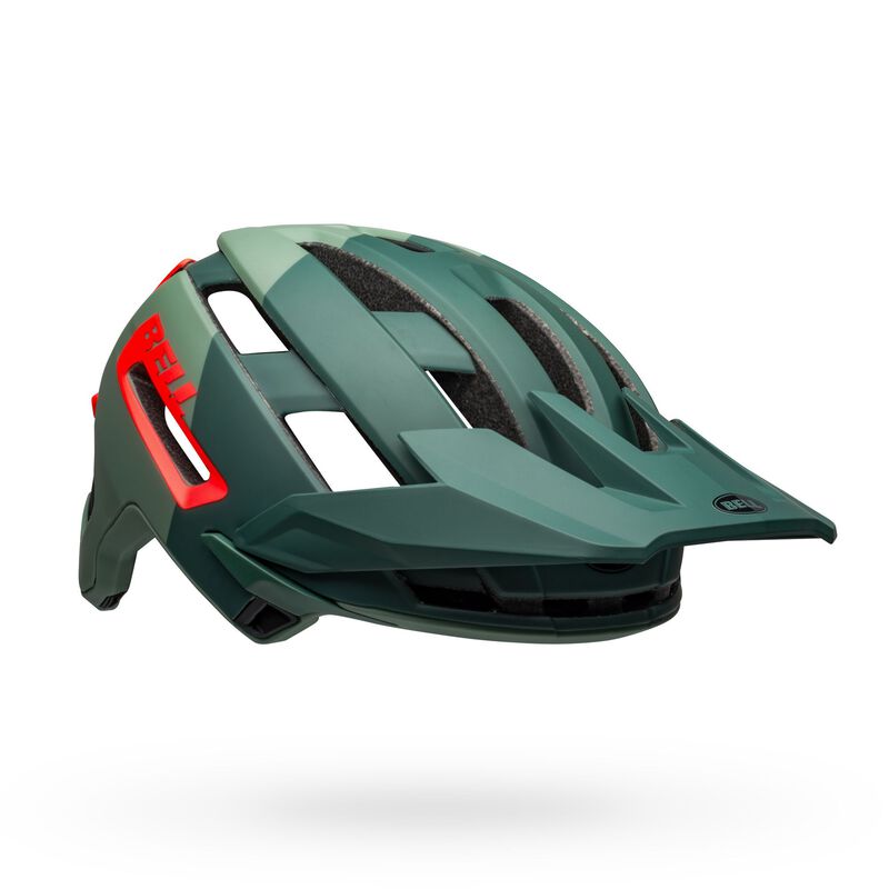 Bell Super Air R Spherical MIPS Full-Face Helmet - Green/Infrared