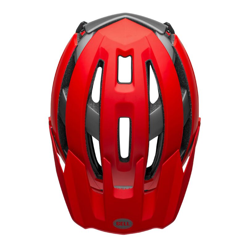 Bell Super Air R Spherical MIPS Full-Face Helmet - Red/Gray