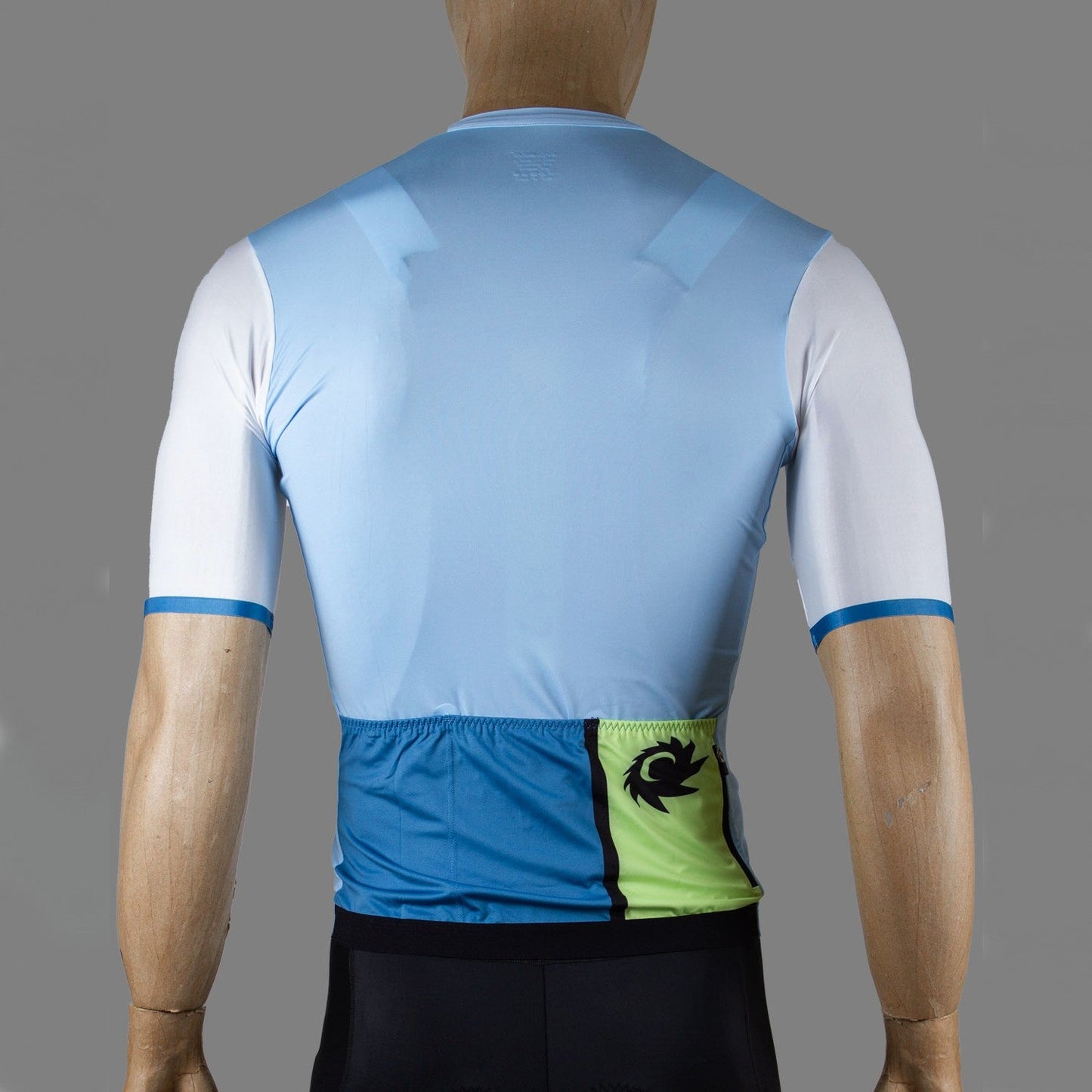 Cyclonus Breakaway Retro Cycling Jersey - Lime