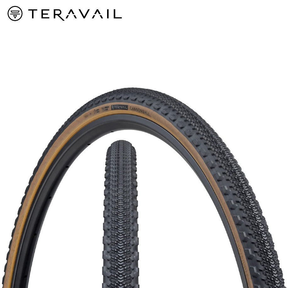 Teravail Cannonball Gravel Bike Tire - Tan