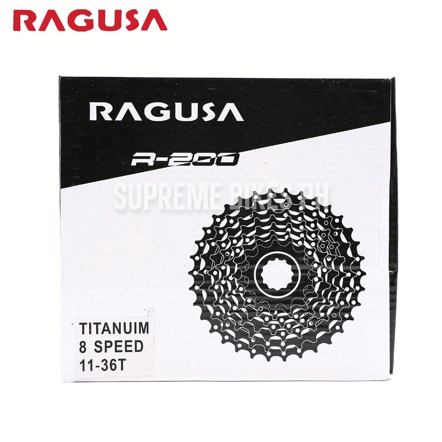 Ragusa R-200 8-Speed Cassette Sprocket - 11-36T Titanium