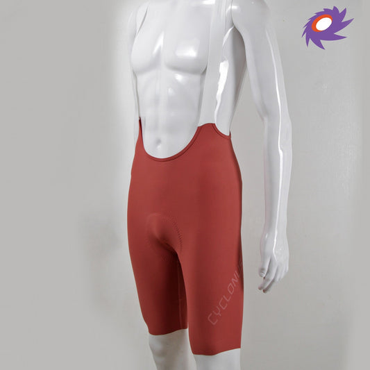 Cyclonus Chicane Seamless Cycling Bib Shorts - Coral