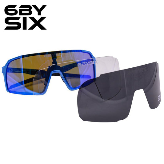 6bySix Comet Racing Shades - Super Blue