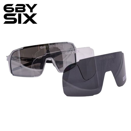 6bySix Comet Racing Shades - Gunmetal Gray