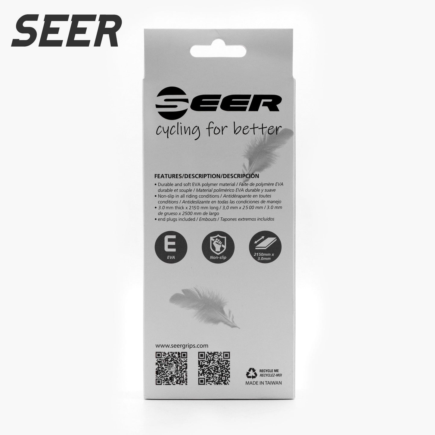 Seer Comfy Bar Tape 3.0mm Super Lite - Black