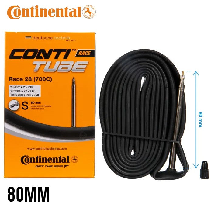 Continental Conti-Tube Race 28 Inner Tube for Road Bike 700c (20-25)