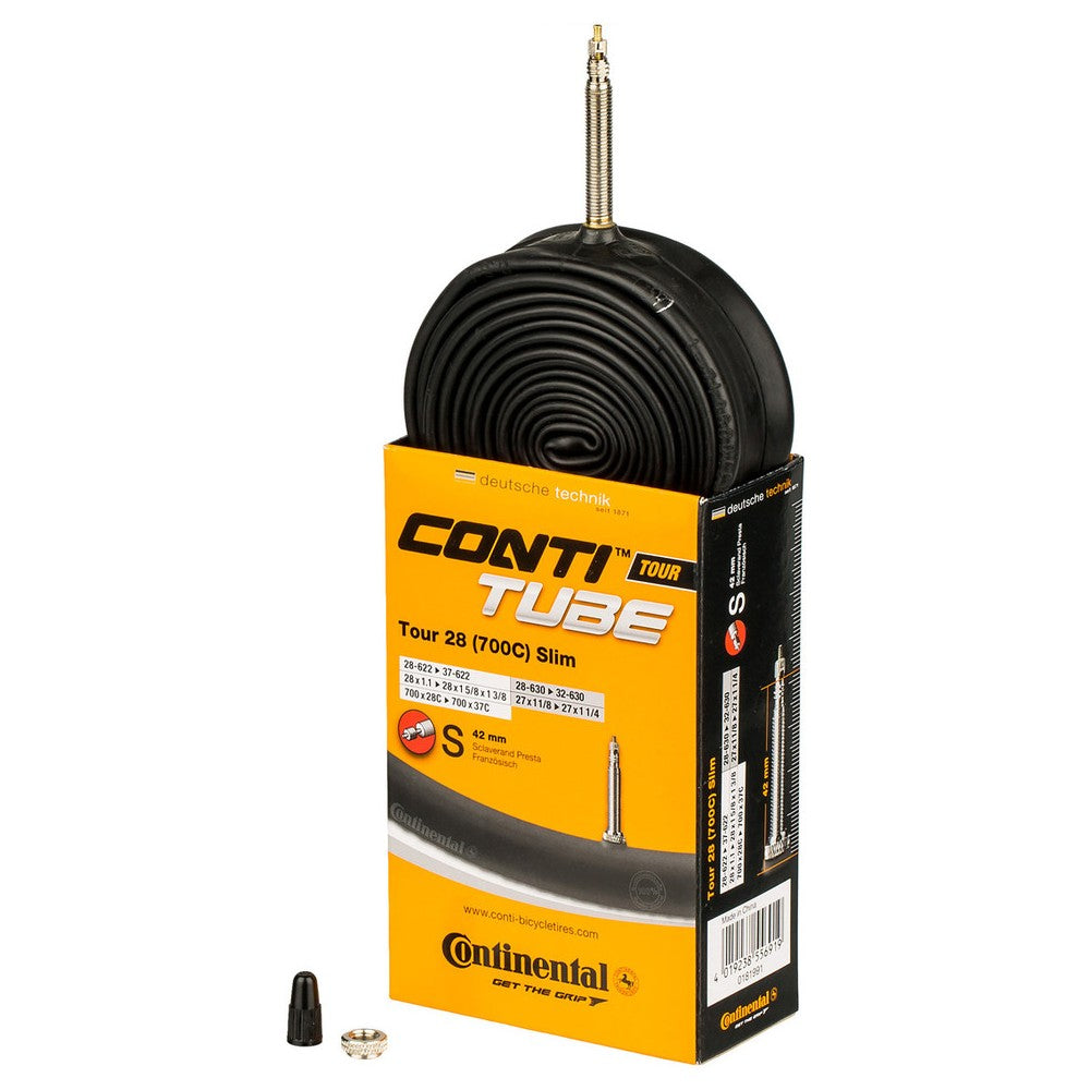 Continental Conti-Tube Tour 28 Inner Tube for Gravel Bike 700c (28-37)