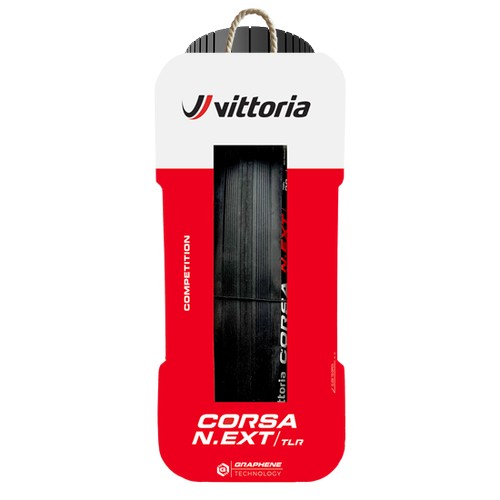 Vittoria Corsa N.EXT TUBELESS TLR Road Bike Durable Race Tire Graphene - Black