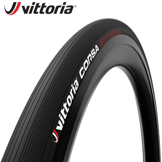 Vittoria Corsa Pro Race Road Bike Tire Cotton & Graphene (Folding) - Full Black