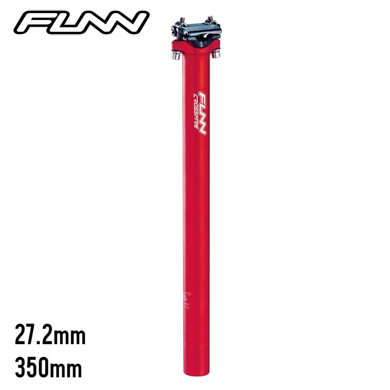 Funn Crossfire MTB Bike Seatpost Straight - Blast Red