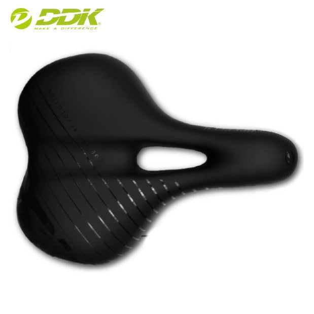 DDK Superfly 3225 Upright Saddle 387g 178 x 280mm - Black