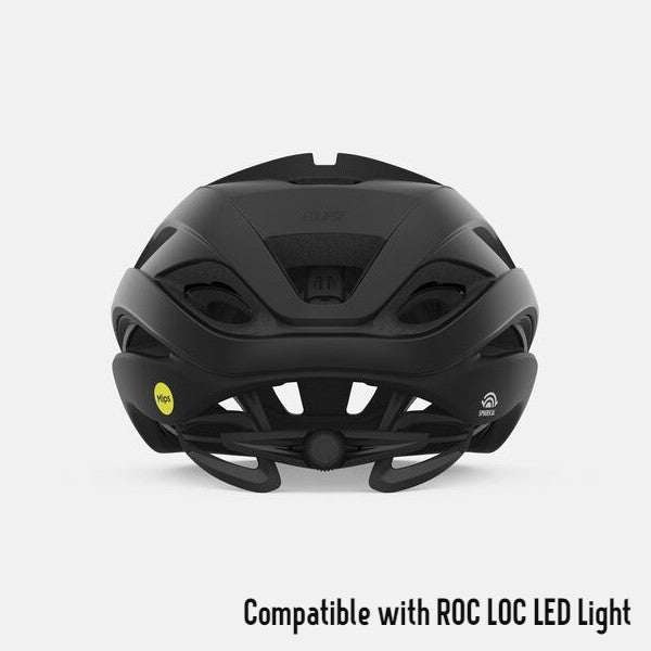 Giro Eclipse Spherical MIPS Road Bike Helmet - Matte Black / Gloss Black