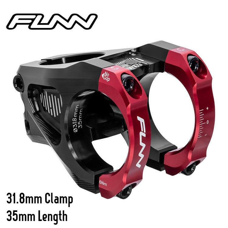 FUNN Equalizer MTB Stem - Red