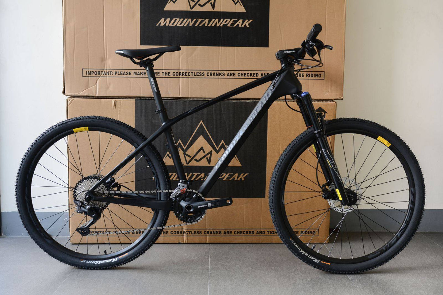 Mountain Peak Explore 4000 Carbon Fiber XC Mountain Bike 27.5 Matte Supreme Bikes Verdana