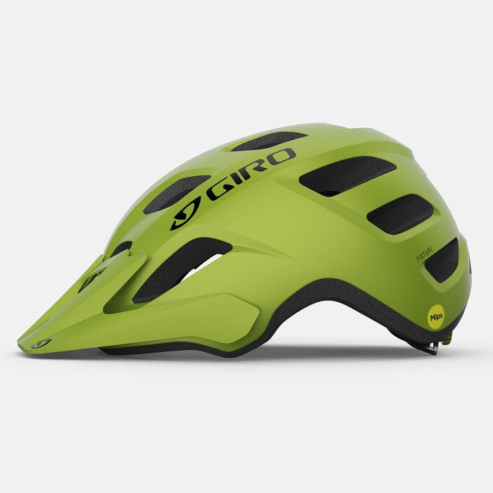 Giro Fixture MIPS Mountain Bike MTB Helmet - Matte Ano Lime