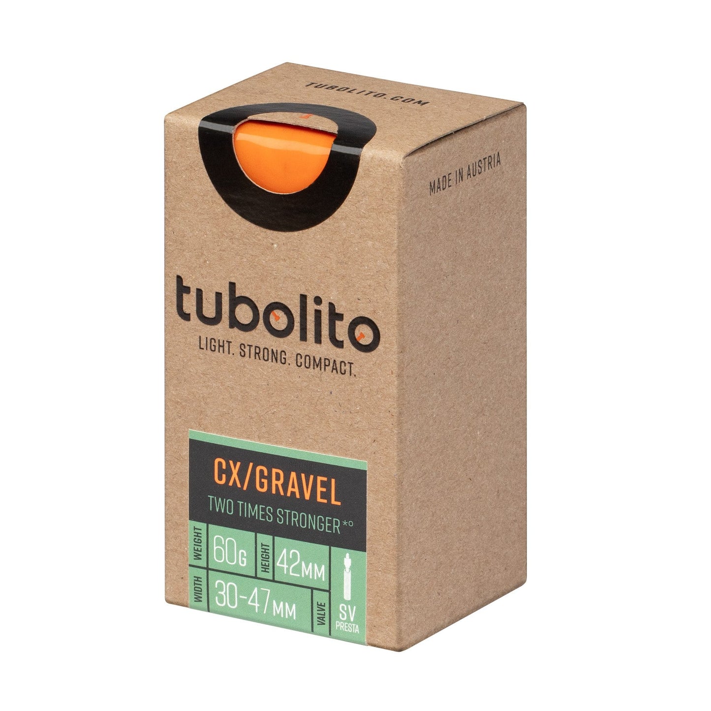 Tubolito Gravel Lightweight Fast Rolling Inner Tube for 650b / 700c Gravel Bike