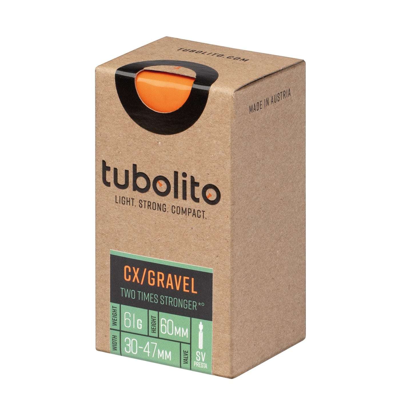 Tubolito Gravel Lightweight Fast Rolling Inner Tube for 650b / 700c Gravel Bike