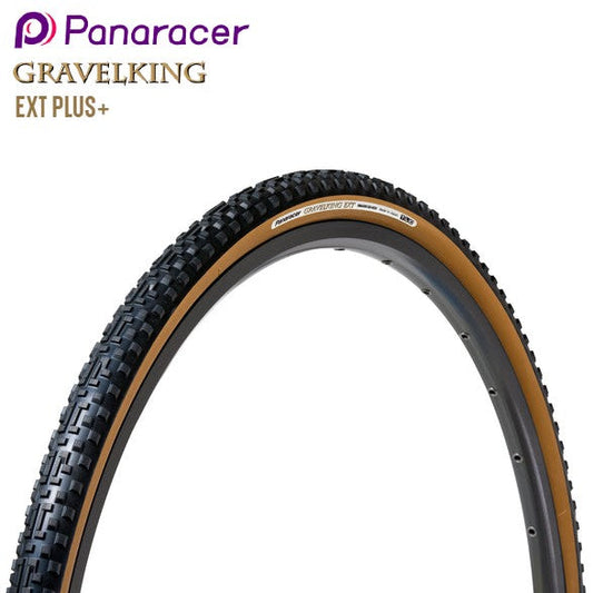 Panaracer GravelKing Ext Plus+ Gravel Tire (RF738-GKEXT-P-D) - Tan