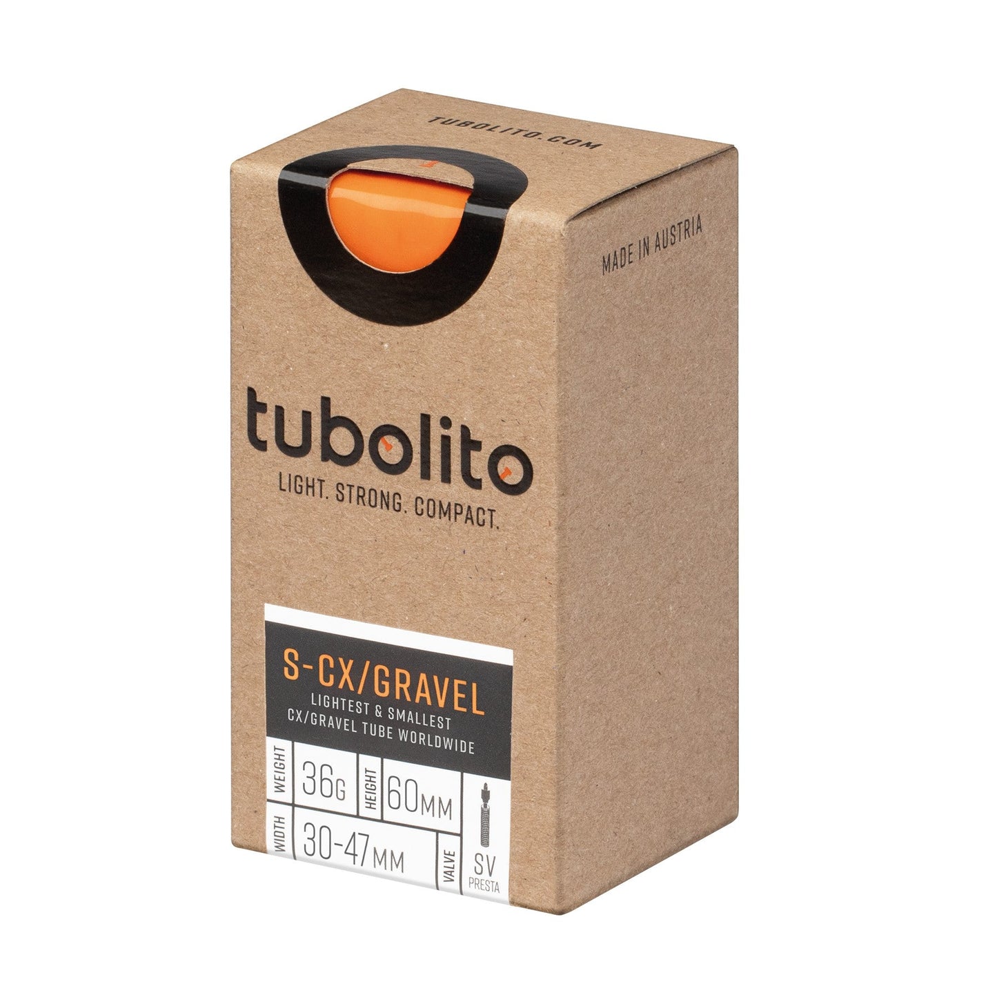 Tubolito S-Gravel Super Lightweight Fast Rolling Inner Tube for 650b / 700c Gravel