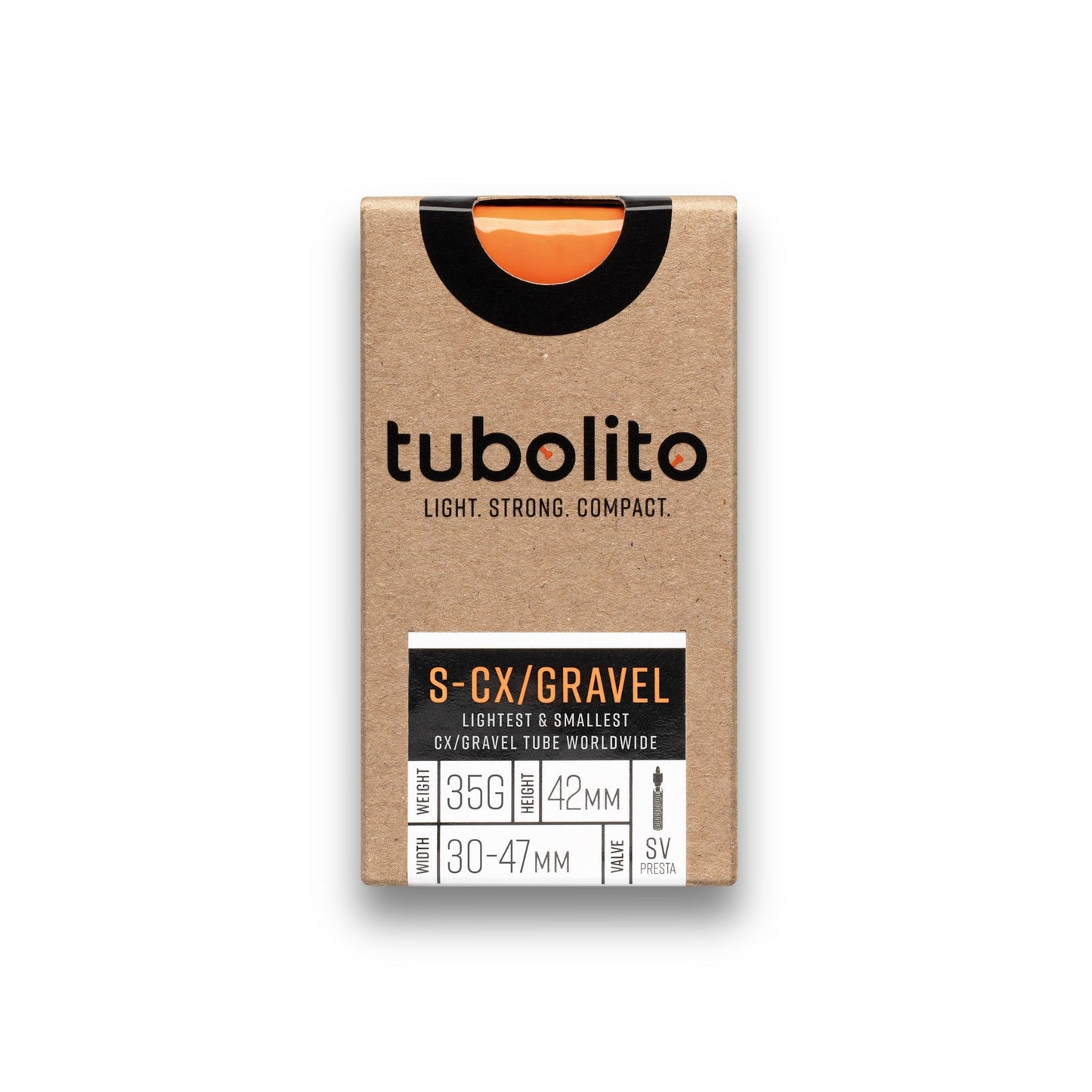 Tubolito S-Gravel Super Lightweight Fast Rolling Inner Tube for 650b / 700c Gravel