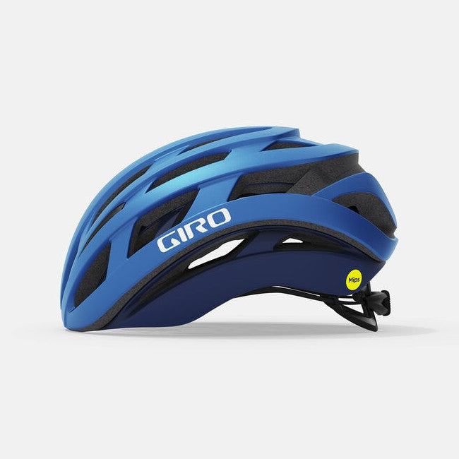 Giro HELIOS Spherical MIPS Road Bike Helmet - Matte Ano Blue