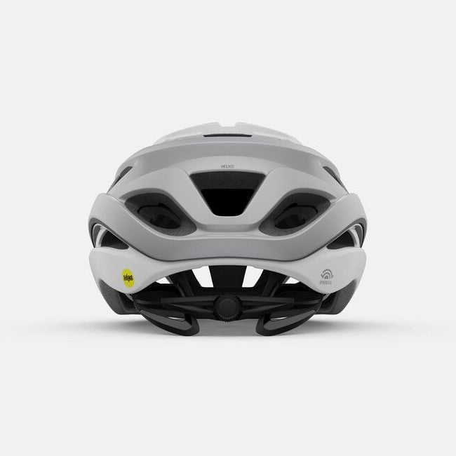 Giro HELIOS Spherical MIPS Road Bike Helmet - White/Silver