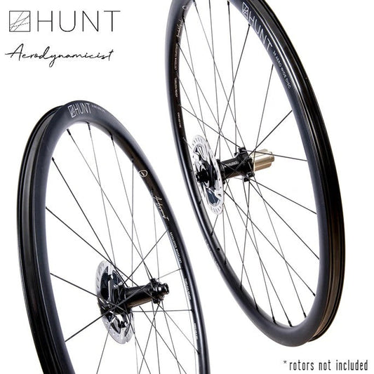 HUNT 34 Aero Wide Alloy Disc Wheelset TA 1548 grams