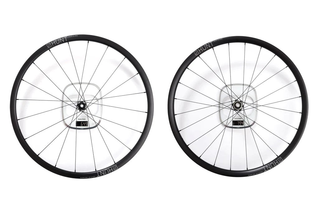 Hunt Alloy SL Disc Wheelset QR Quick Release 1443 grams