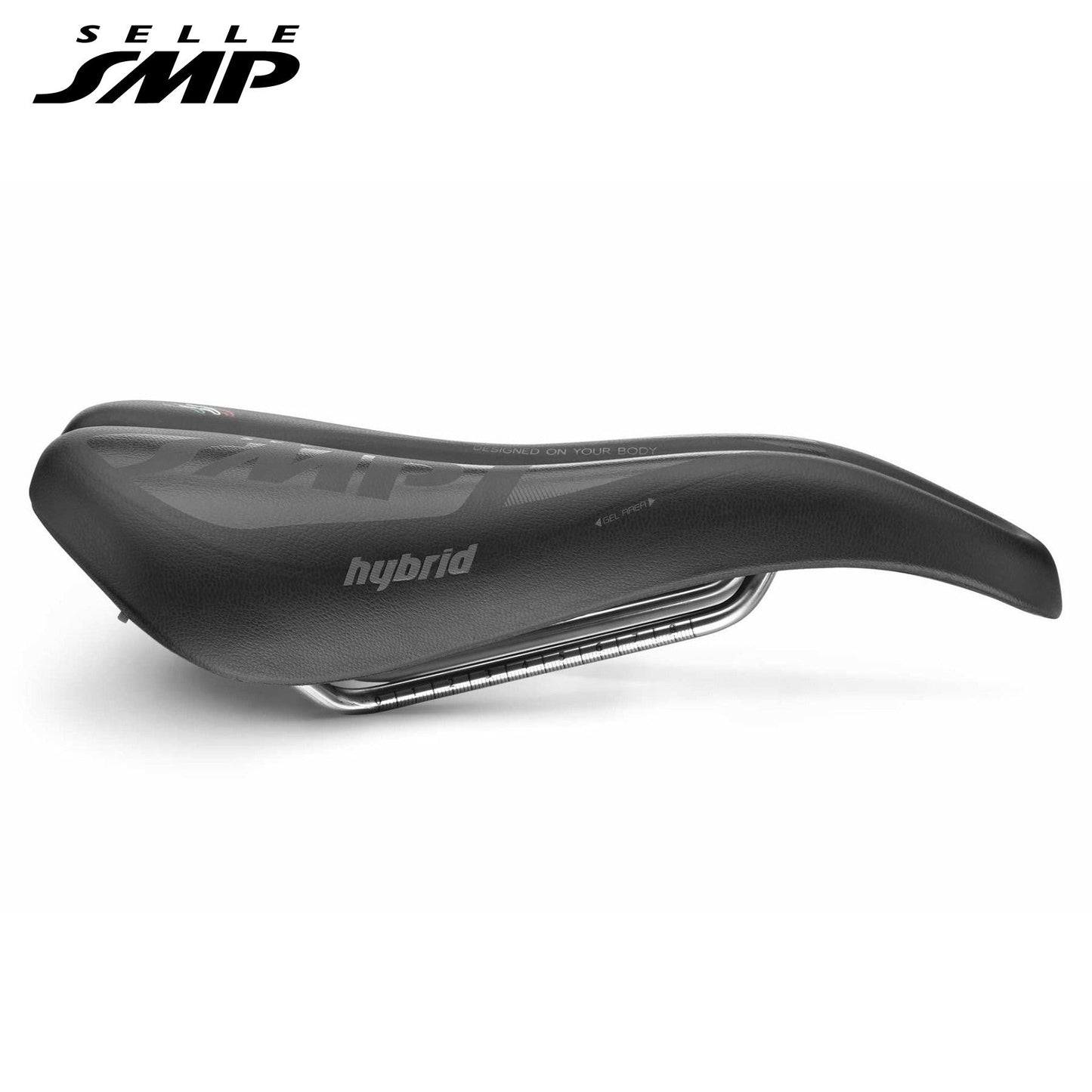 Selle SMP Hybrid Gel Bike Saddle - Black