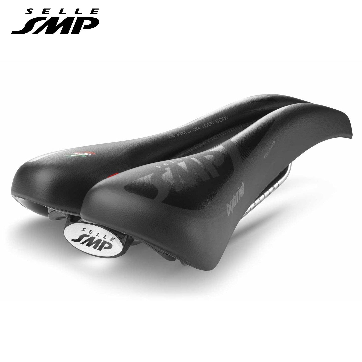 Selle SMP Hybrid Gel Bike Saddle - Black