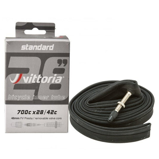 Vittoria Standard Butyl Inner Tubes for Road/Gravel Bike 700c (28-42)