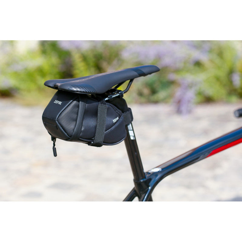 Zefal Iron Pack Bike Saddle Bag DS Velcro Mount - Medium