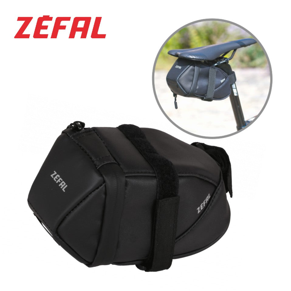 Zefal Iron Pack Bike Saddle Bag DS Velcro Mount - Medium