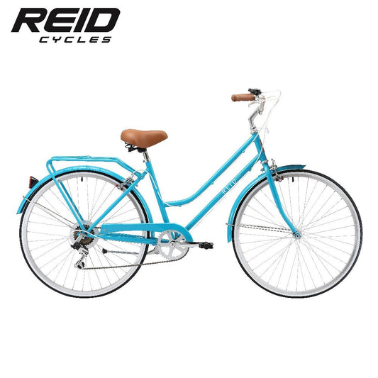 Reid Ladies Classic Vintage Commuter Bike 7-Speed - Aqua