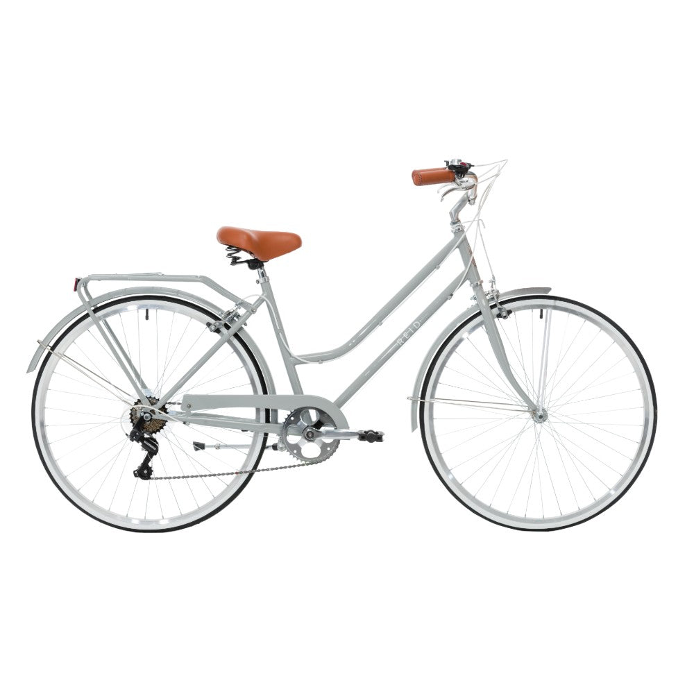 Reid Ladies Classic Vintage Commuter Bike 7-Speed - Smoke Grey