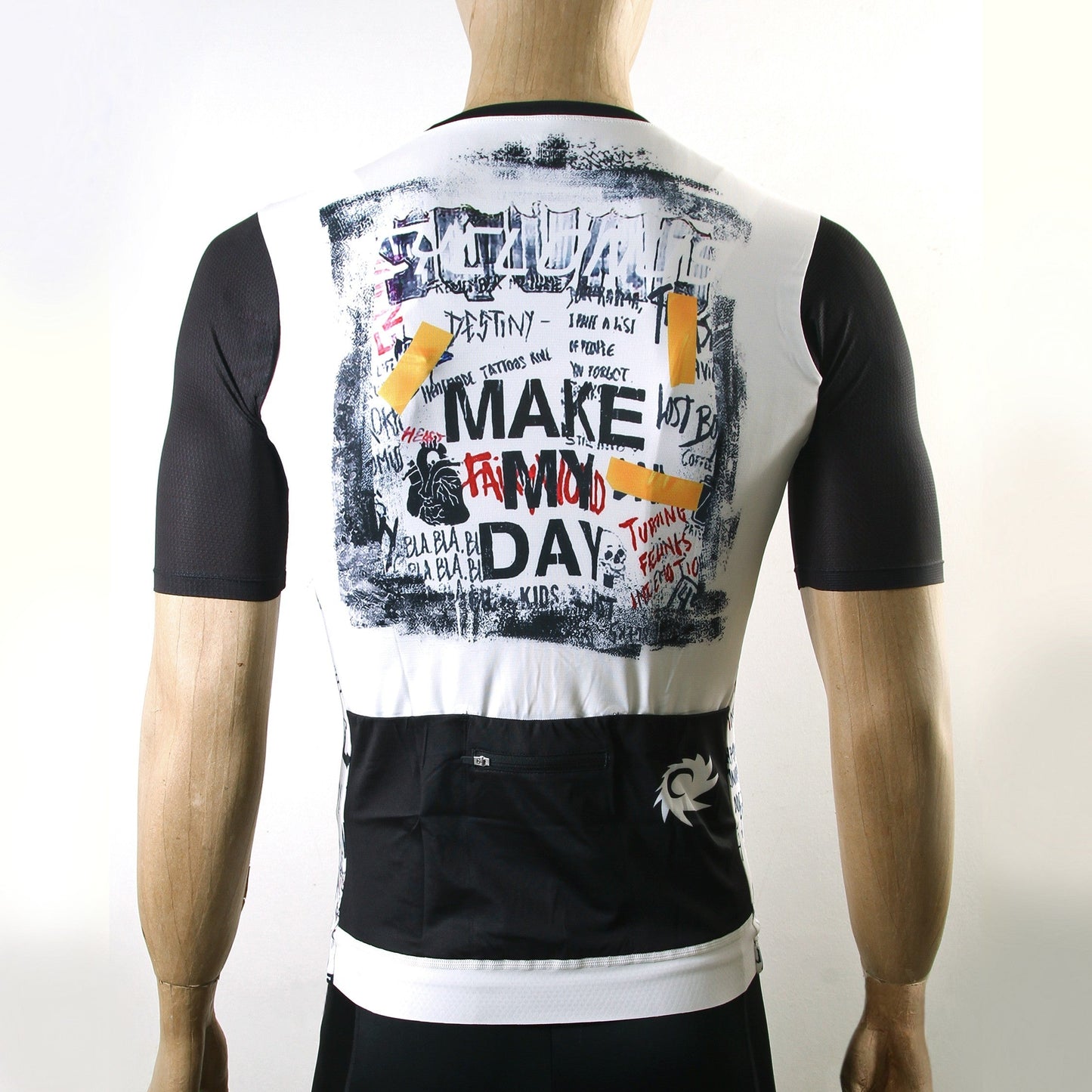 Cyclonus Grafitti No Zip Cycling Jersey