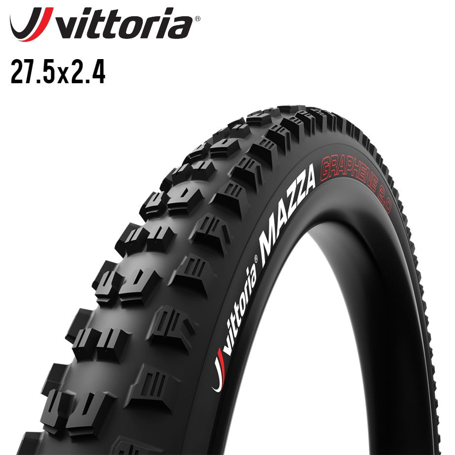 Vittoria Mazza Trail Tubeless TNT MTB Tire 27.5 - Anthricite Grey Wall