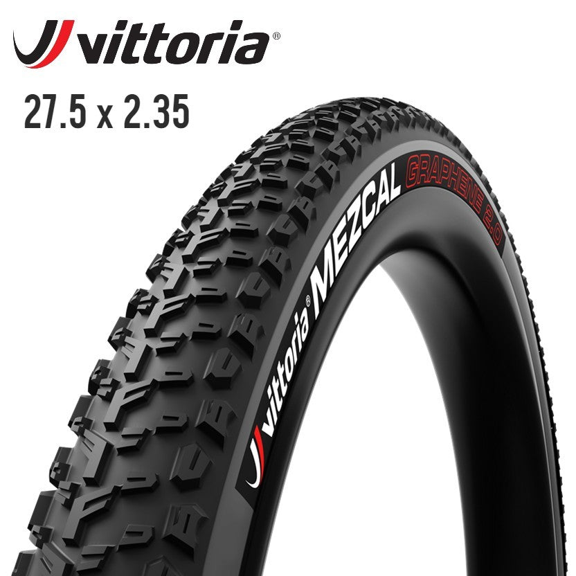 Vittoria Mezcal MTB XC Tire Graphene 27.5 - Anthricite / Black