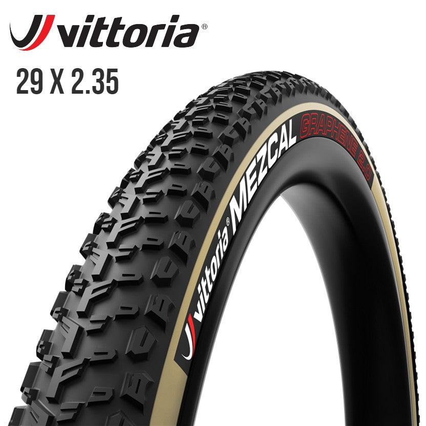 Vittoria Mezcal MTB XC Tire Graphene 29er - Tan Wall