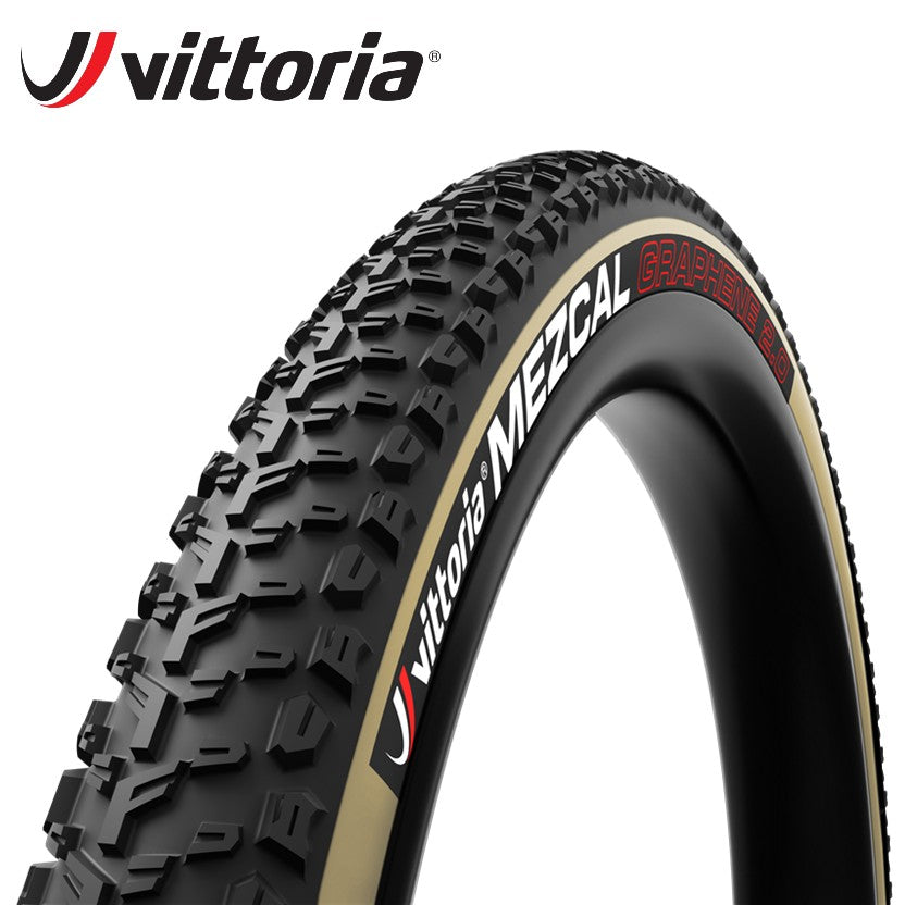 Vittoria Mezcal MTB XC Tire Graphene 29er - Tan Wall