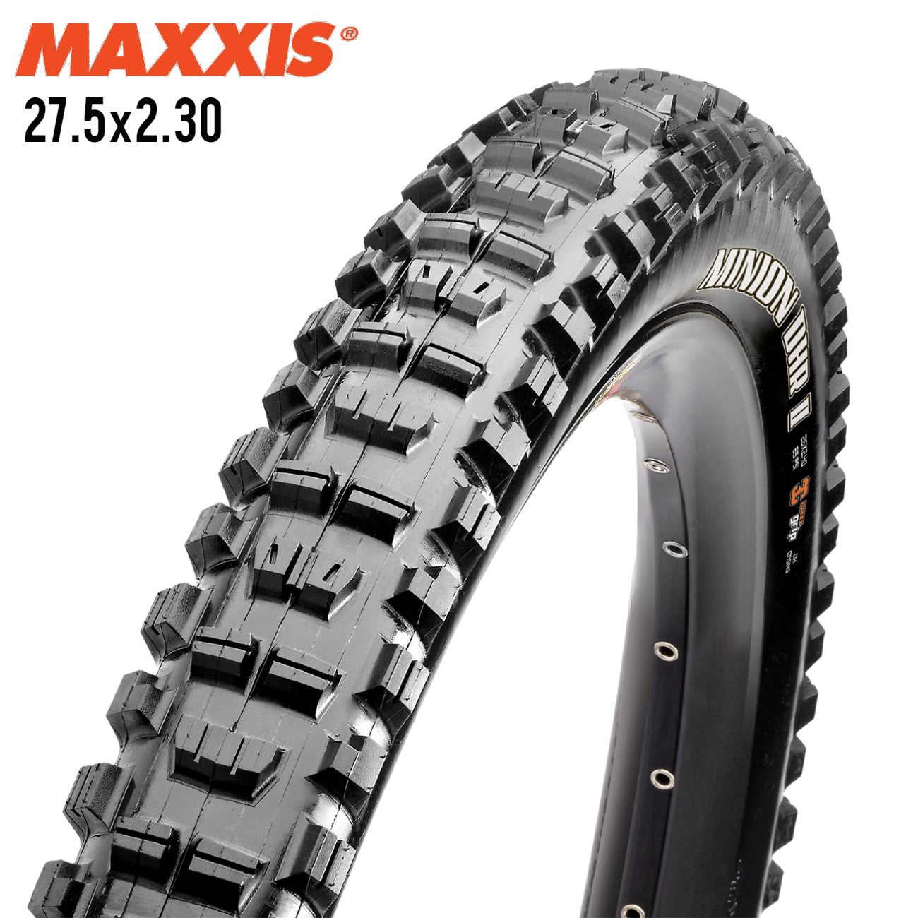 Maxxis MINION DHR II Trail / Enduro / Downhill MTB Tire 27.5 EXO Tubeless Ready - Black